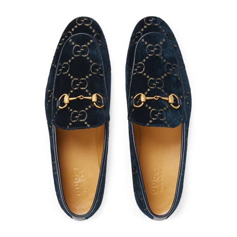 gucci velvet mens loafers|Gucci jordaan velvet loafer.